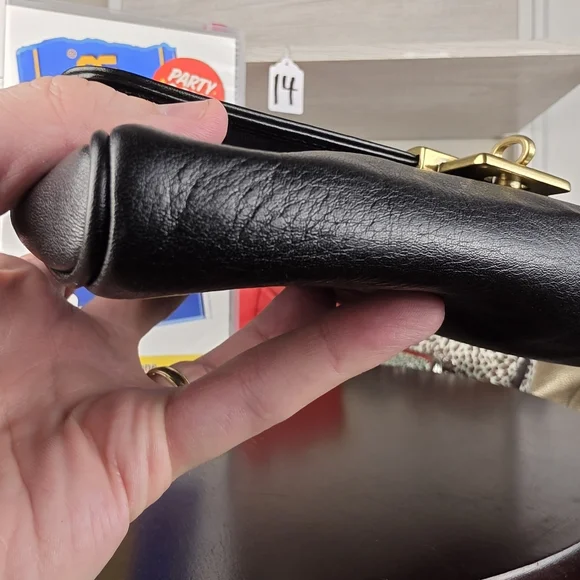 FOSSIL Black Genuine Leather Memoir Diary Clutch SL4317 - Picture 8 of 12